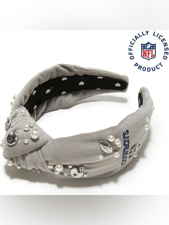 Lele Sadoughi Accessories - Lele‎  Sadoughi x NFL Cowboys Knotted Game Day Headband